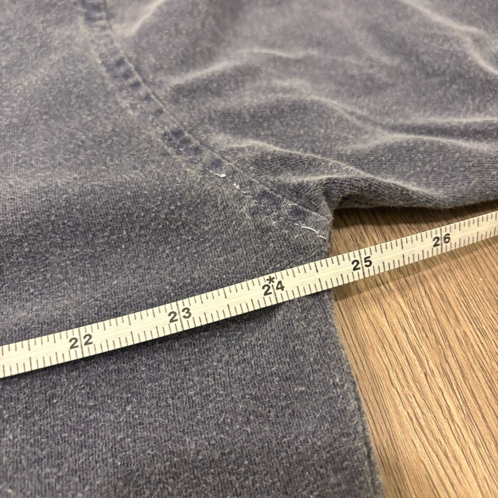 Vtg Sundance Catalog x True Grit Polo Shirt Worn Blue/Gray Men’s XL Made In USA - Picture 5 of 7